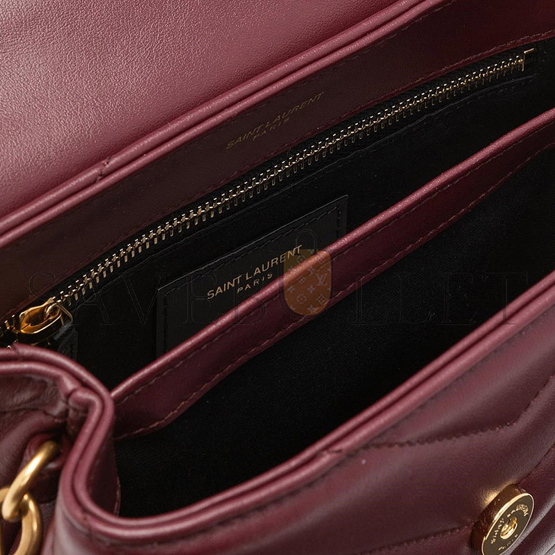 Y*L toy loulou shoulder bag in quilted leather 467072 (20*14*7cm)